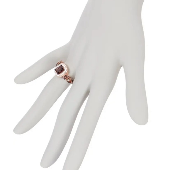 Levian Chocolate Champagne Diamonds Ring - Picture 8 of 9